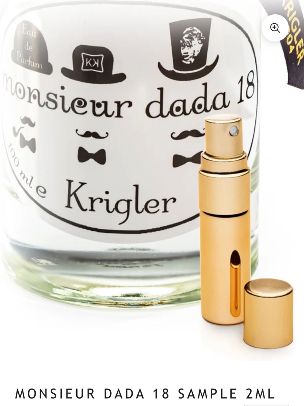 Monsieur Dada 18 Sample Spray - Gold 2ml